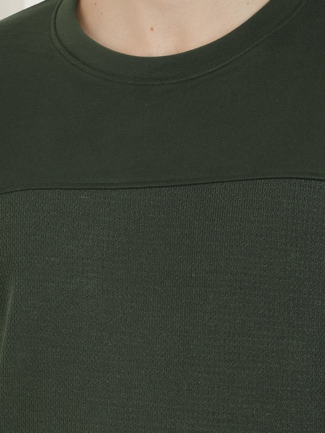 Contemporary Forest Green Sweatshirt