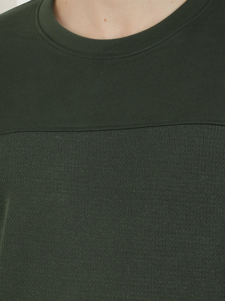 Contemporary Forest Green Sweatshirt