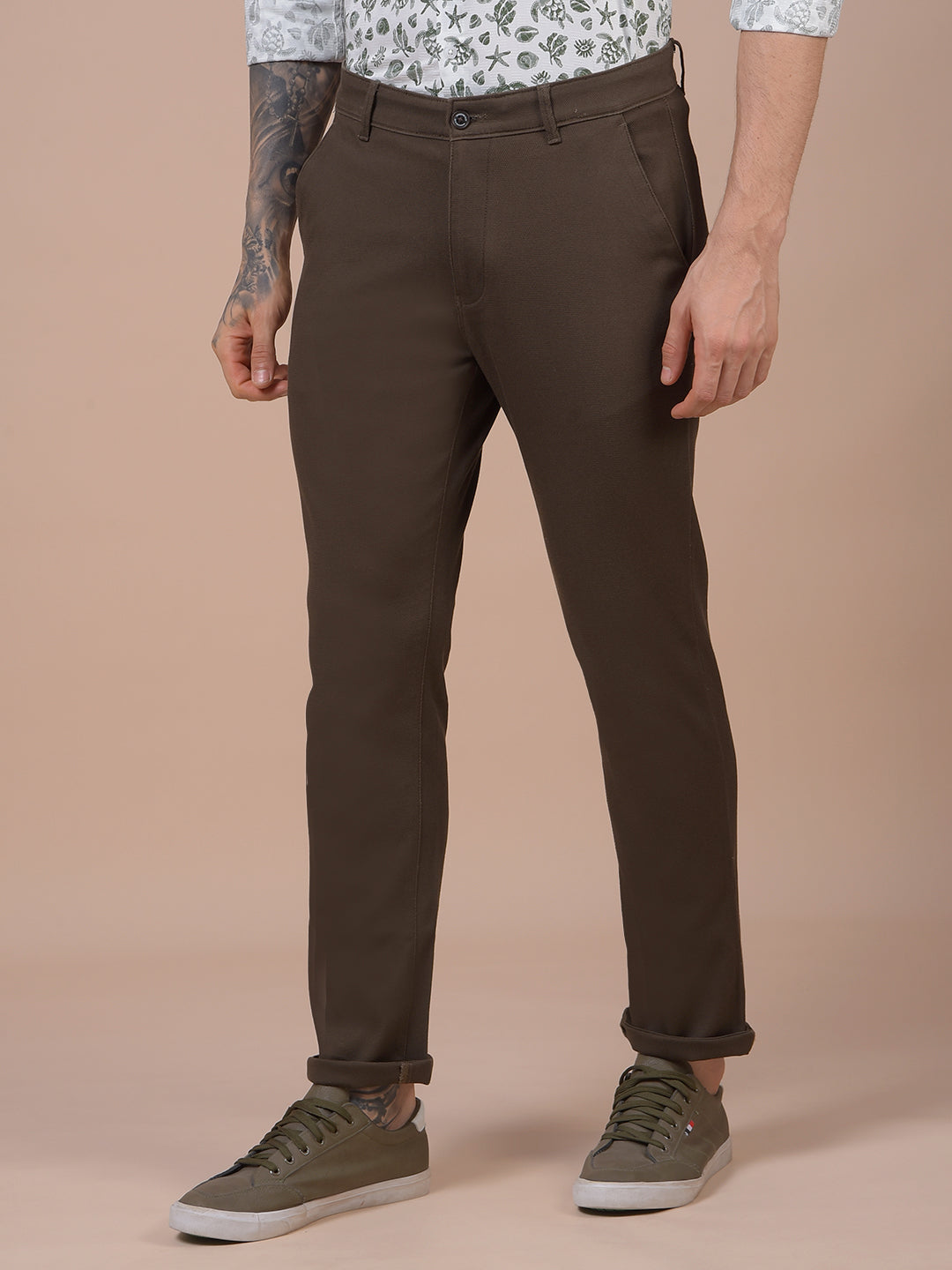 Vivid Brown Trousers