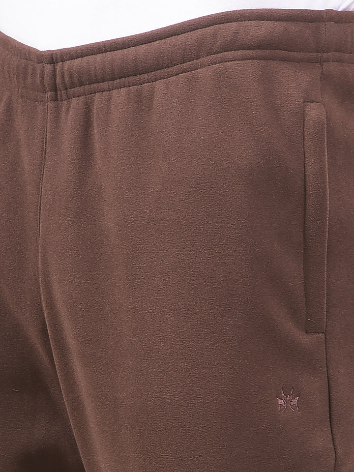 Brown Knitted Trackpants