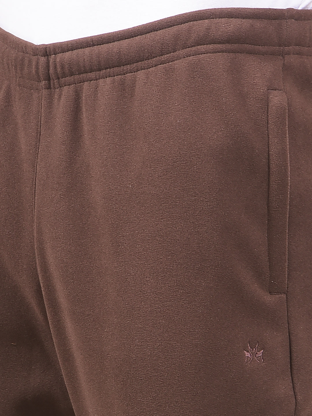 Brown Knitted Trackpants