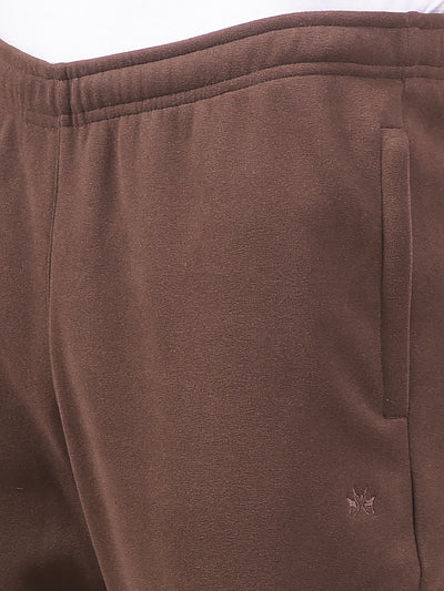 Brown Knitted Trackpants