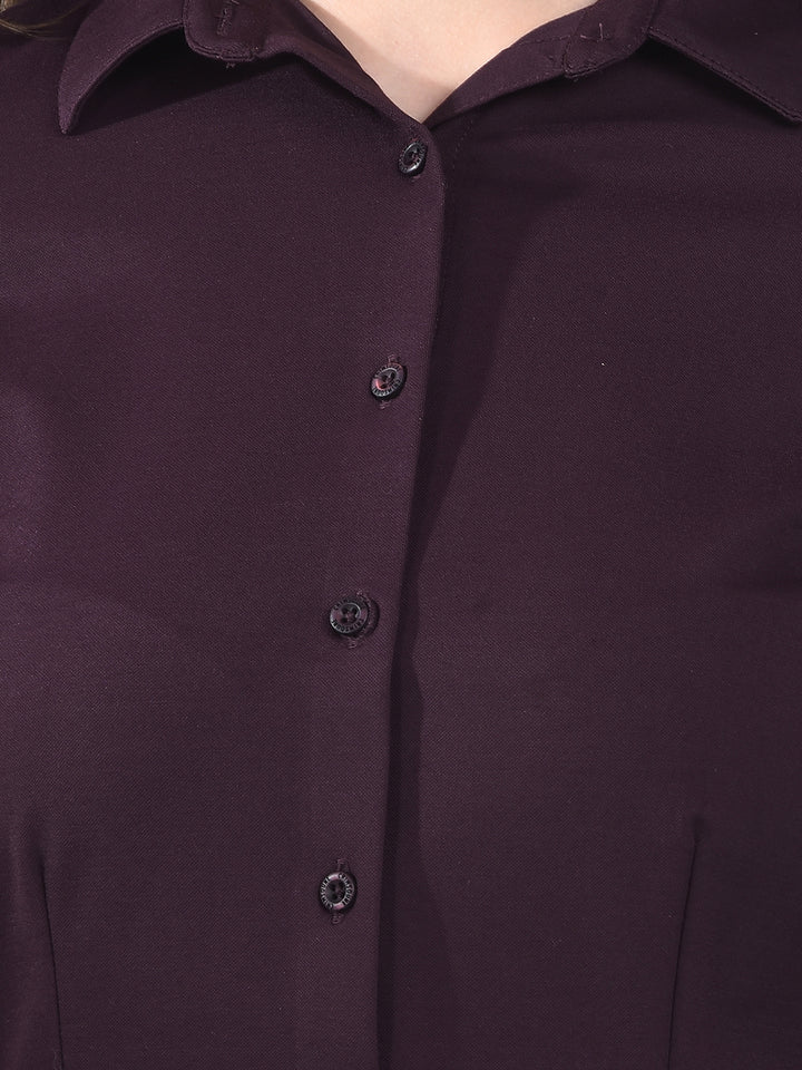 Mulberry Chic Tailored Shirt