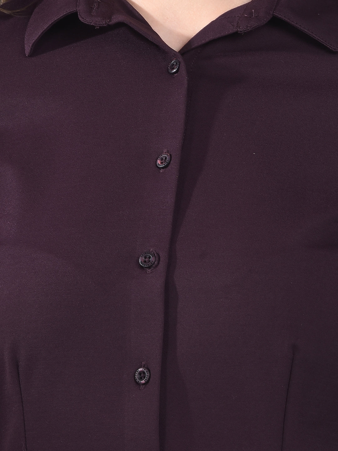 Mulberry Chic Tailored Shirt
