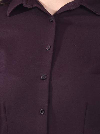 Mulberry Chic Tailored Shirt
