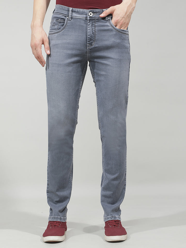 Tailored Heather Grey Jeans