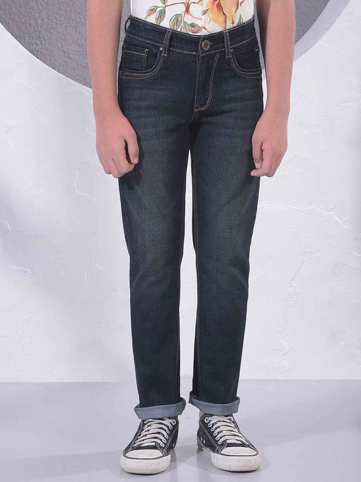 Black Core Casual Jeans