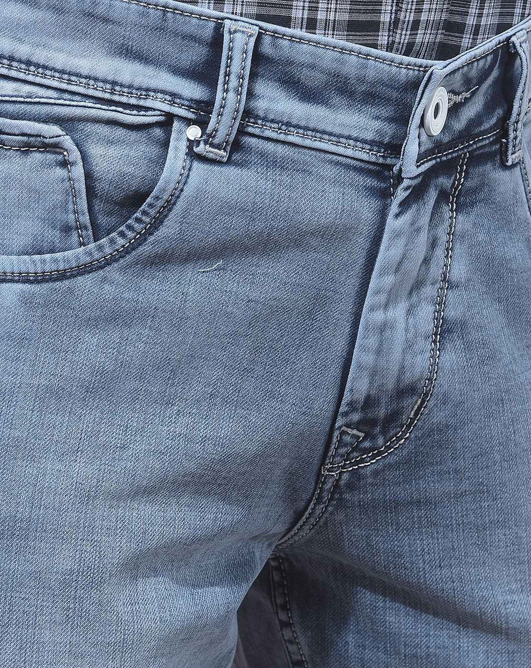 Blue Stretchable Jeans