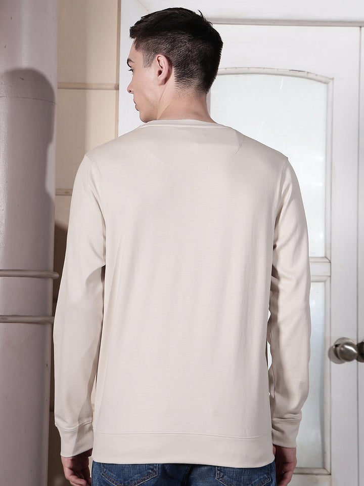 Tailored Cream Beige Sweatshirt