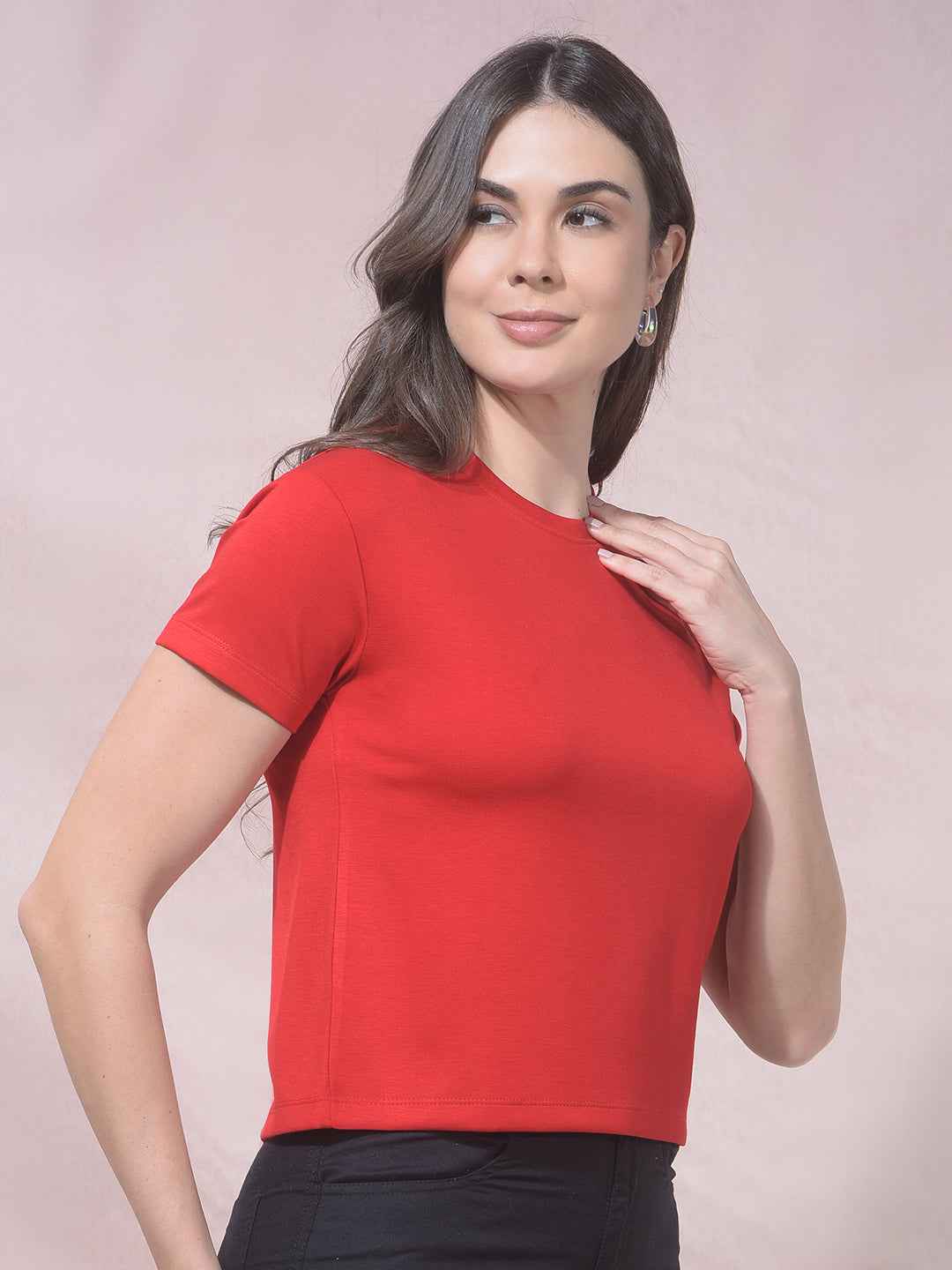 GlideRuby Fitted Crop Top