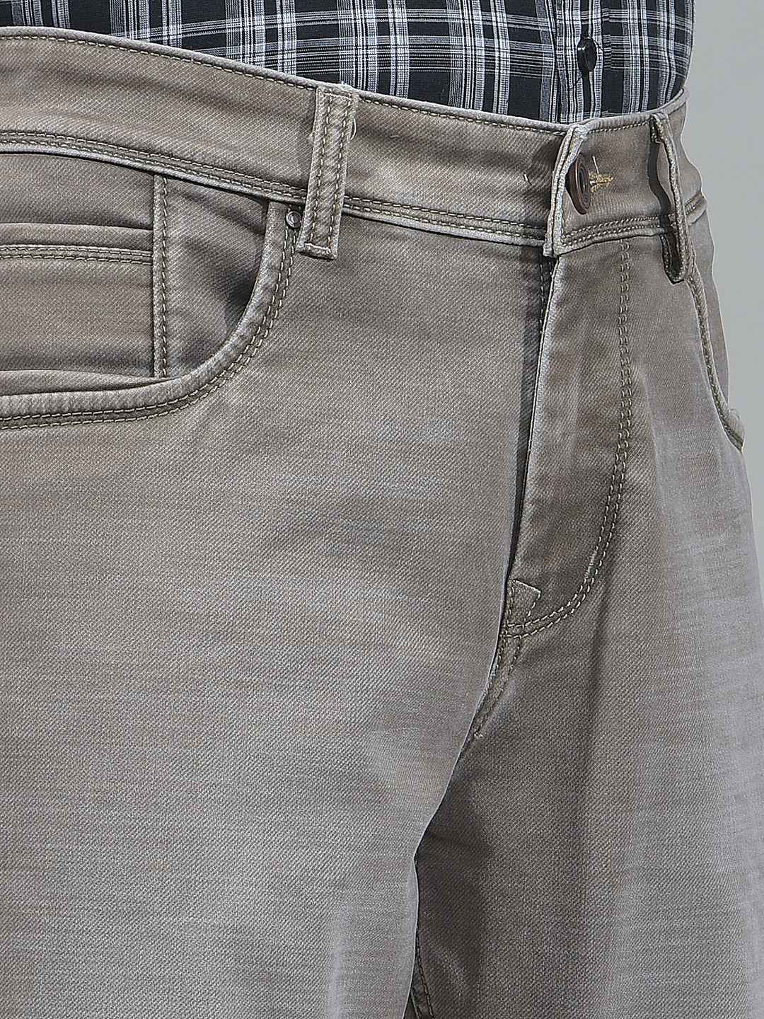 Ash Grey Casual Jeans