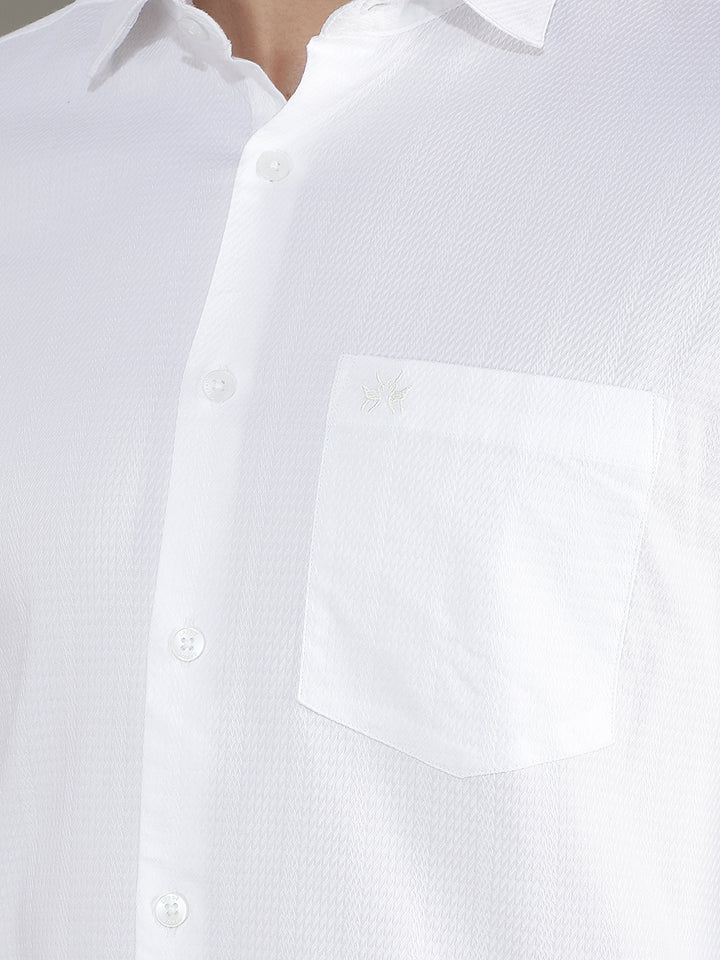 Clean Bright White Shirt