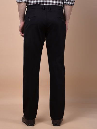 Classique Black Knitted Trousers