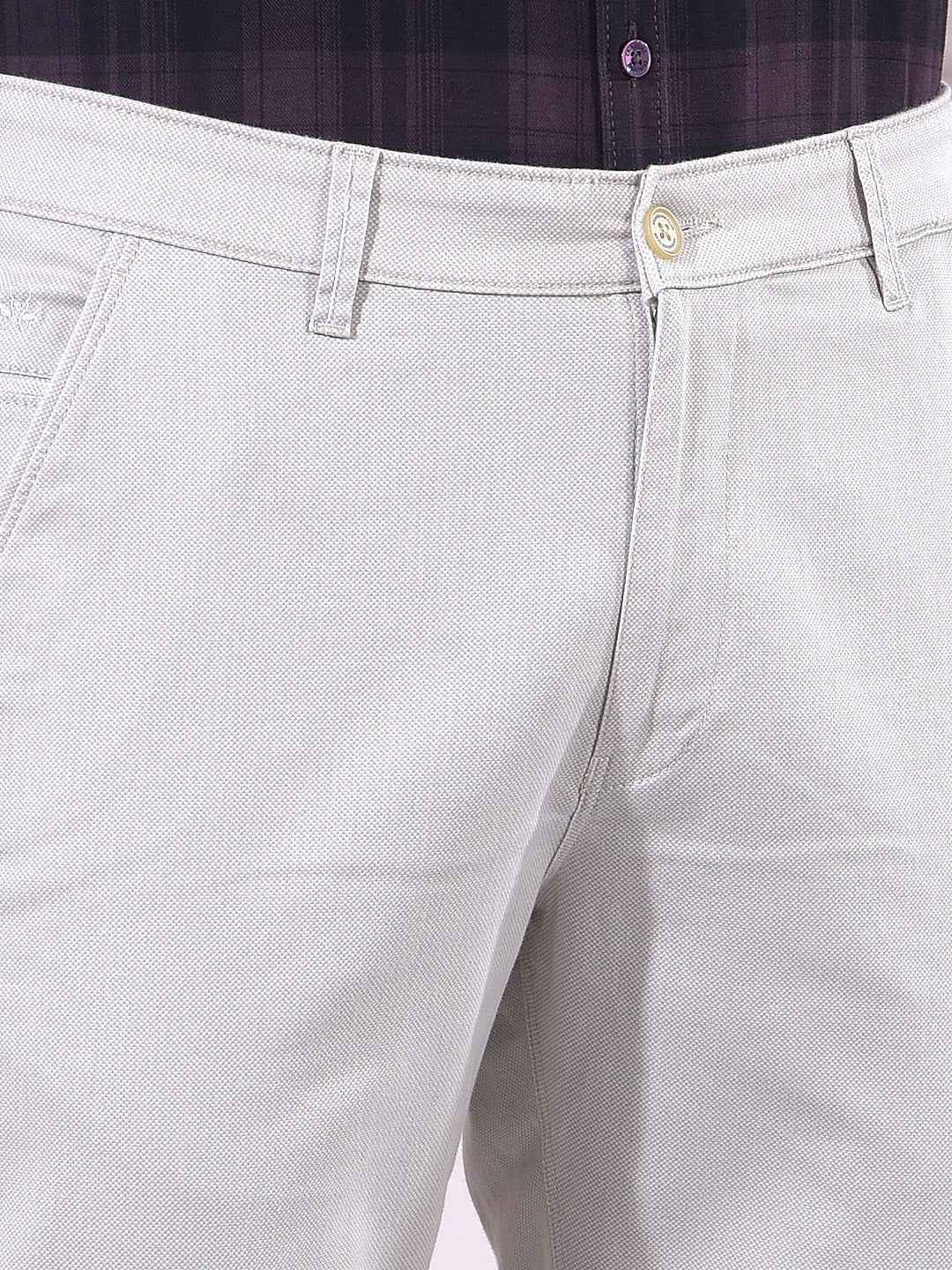 Neutral Beige Urban Trousers