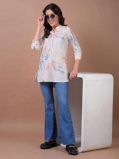 Blue Bootcut Jeans