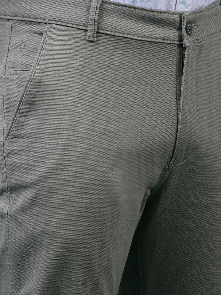 Green Printed Trousers