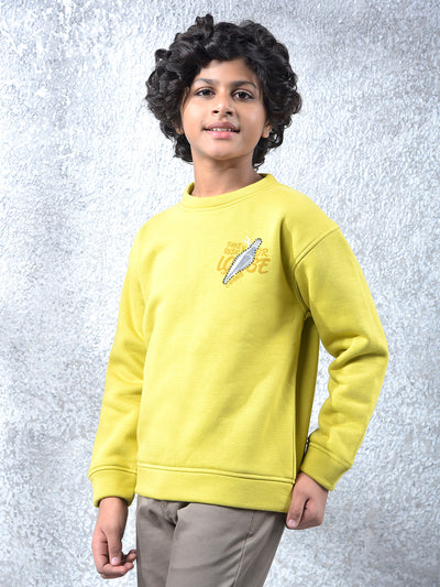 Green Oversize Sweatshirt