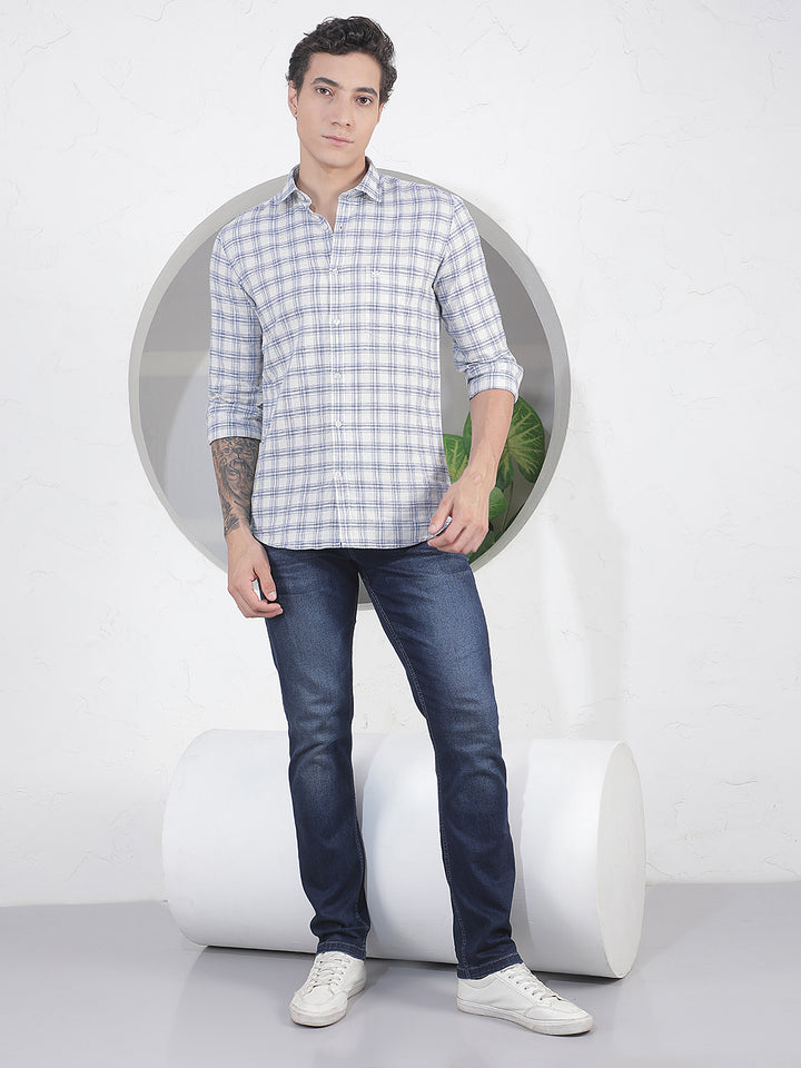 Modern Stonewash Blue Jeans