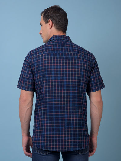 Red Checked 100% Cotton Shirt