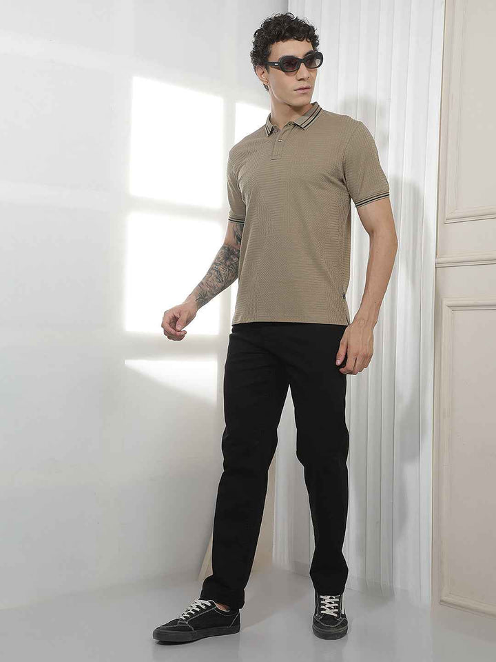 Modern Black Straight Casual Jeans