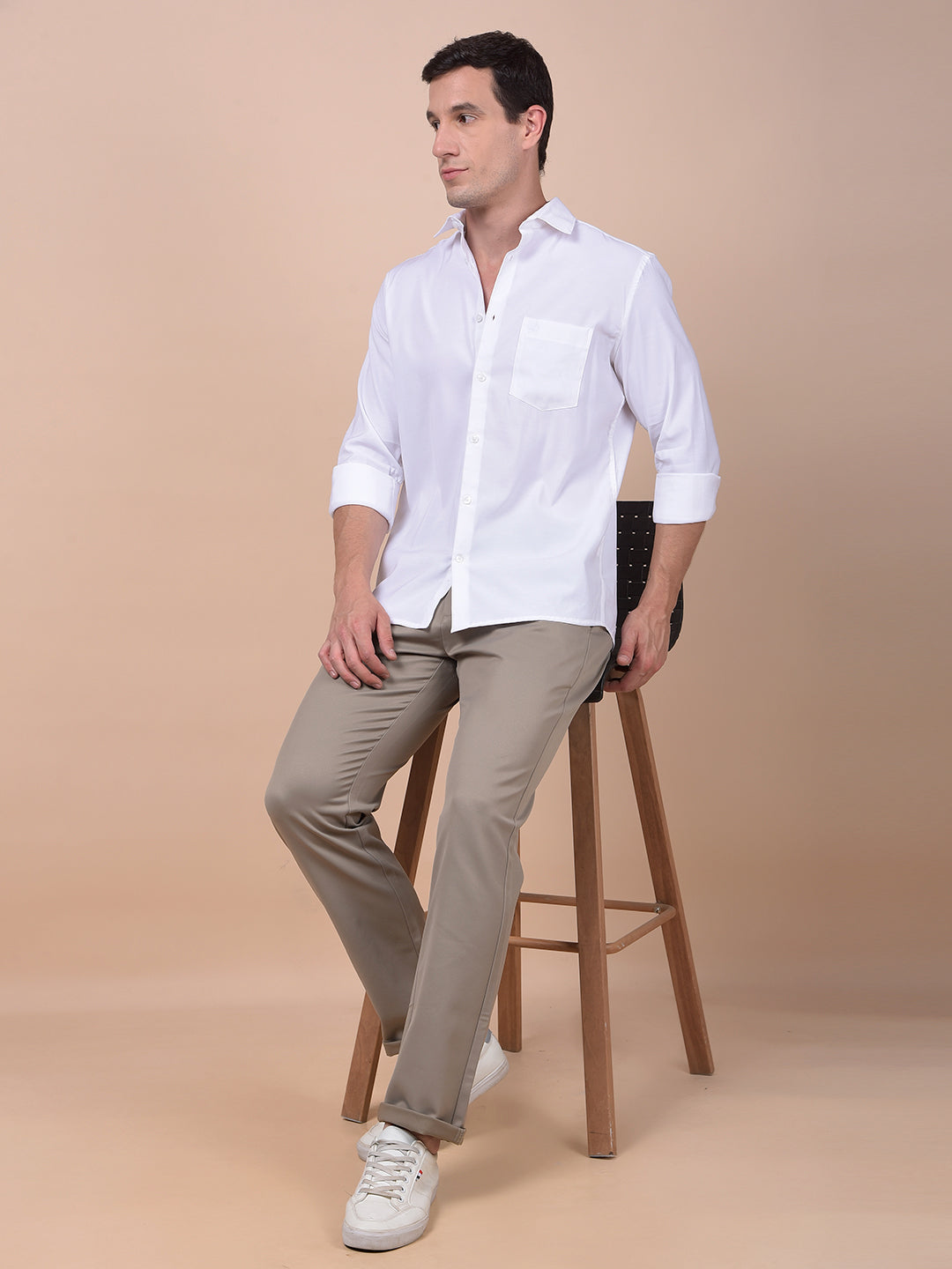 Streamlined White Shirt
