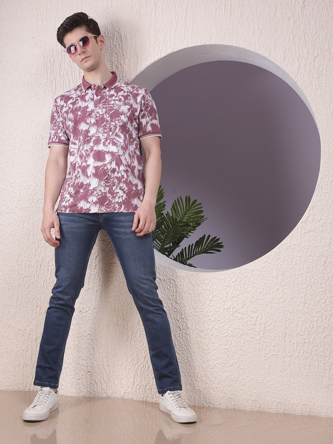 Stylish Tapered Blue Jeans