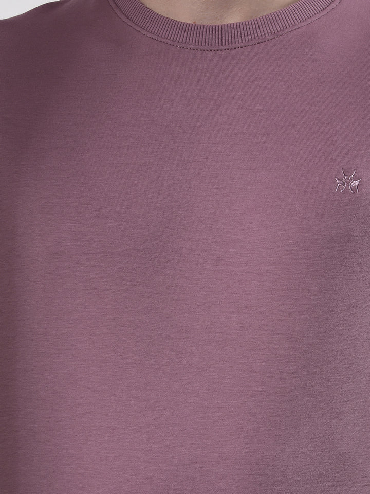 Pink Typographic Print Sweatshirt