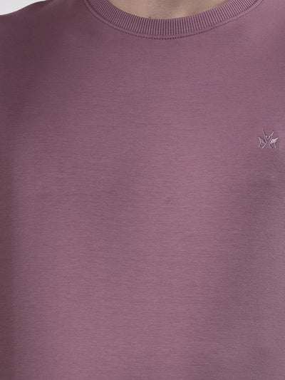 Pink Typographic Print Sweatshirt