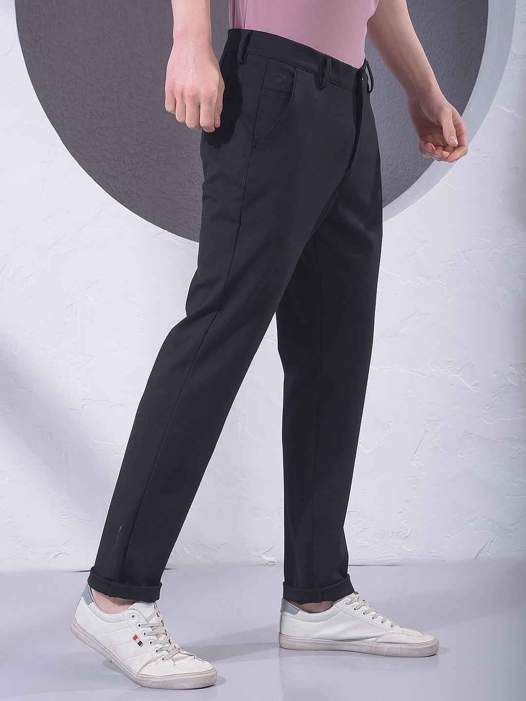 Black Everyday Trousers