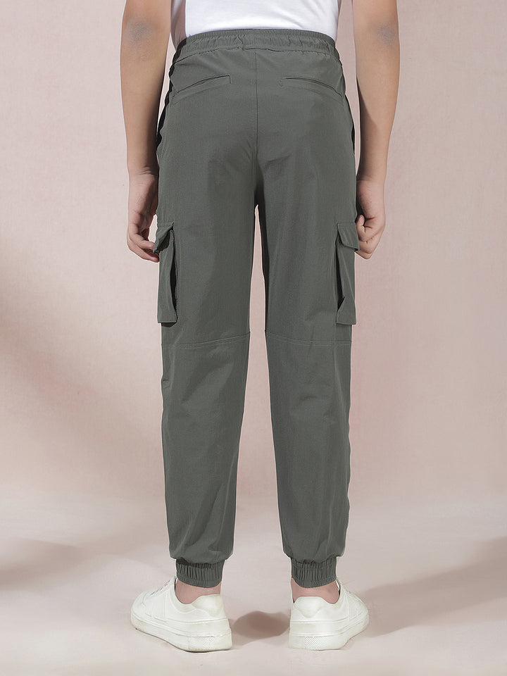 Trail Scout Grey Cargo Joggers
