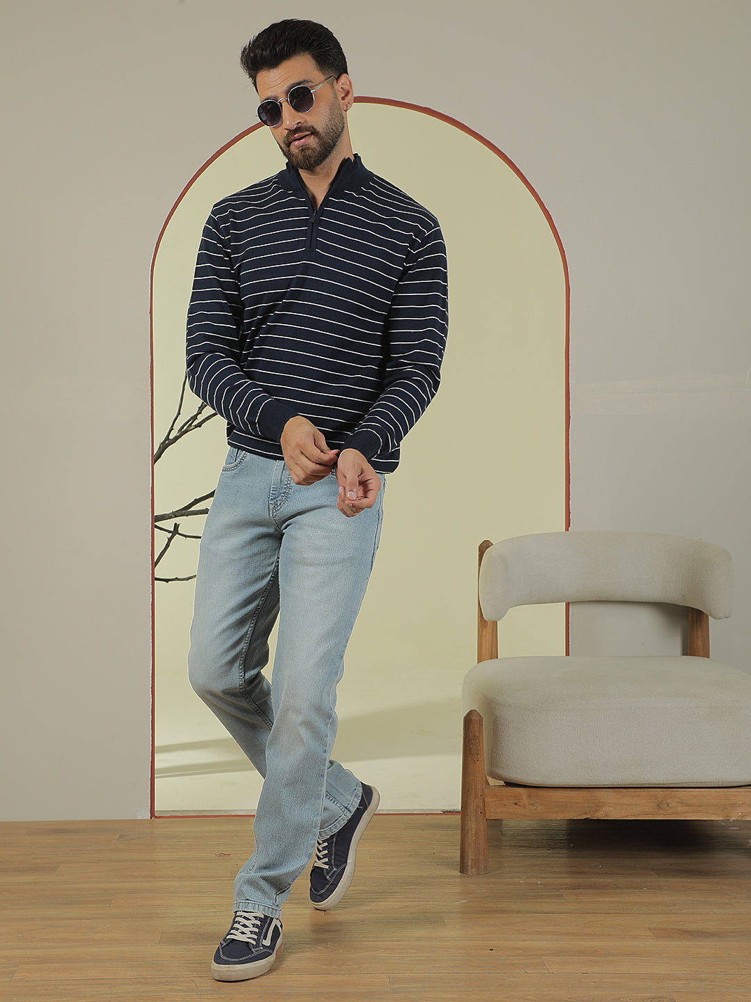 Sky Blue Stretchable Jeans
