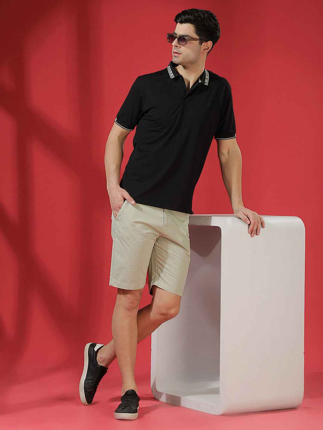 Jet Black Classic Polo T-Shirt