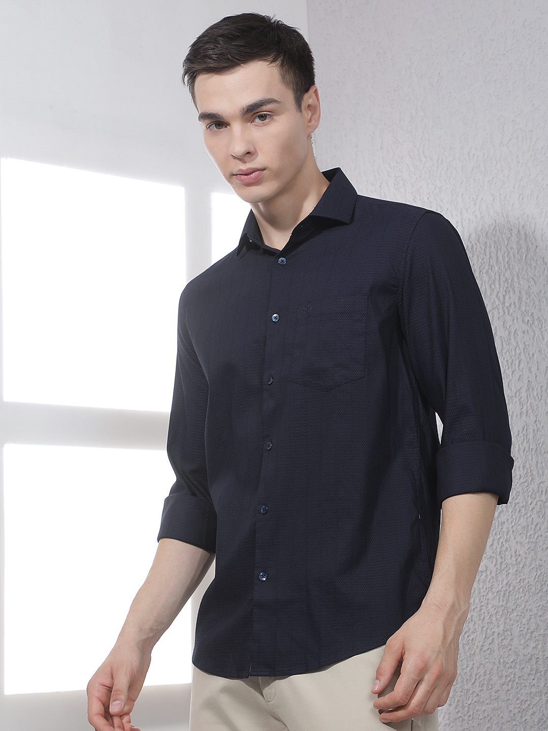 Urban Anchor Blue Navy Blue Shirt