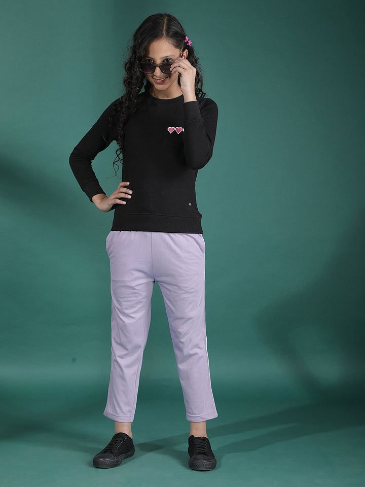 Plain Lilac Lounge Pants