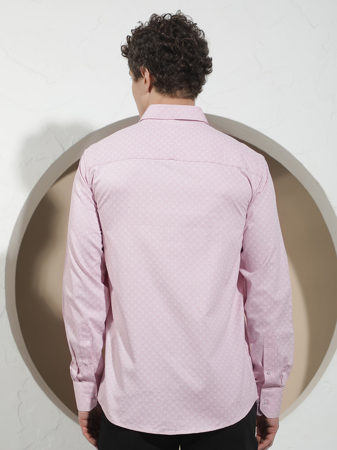 Pink Printed Shirt