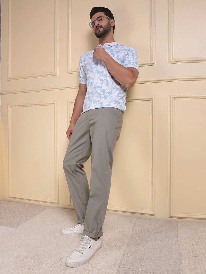 Sage Green Classic Trousers