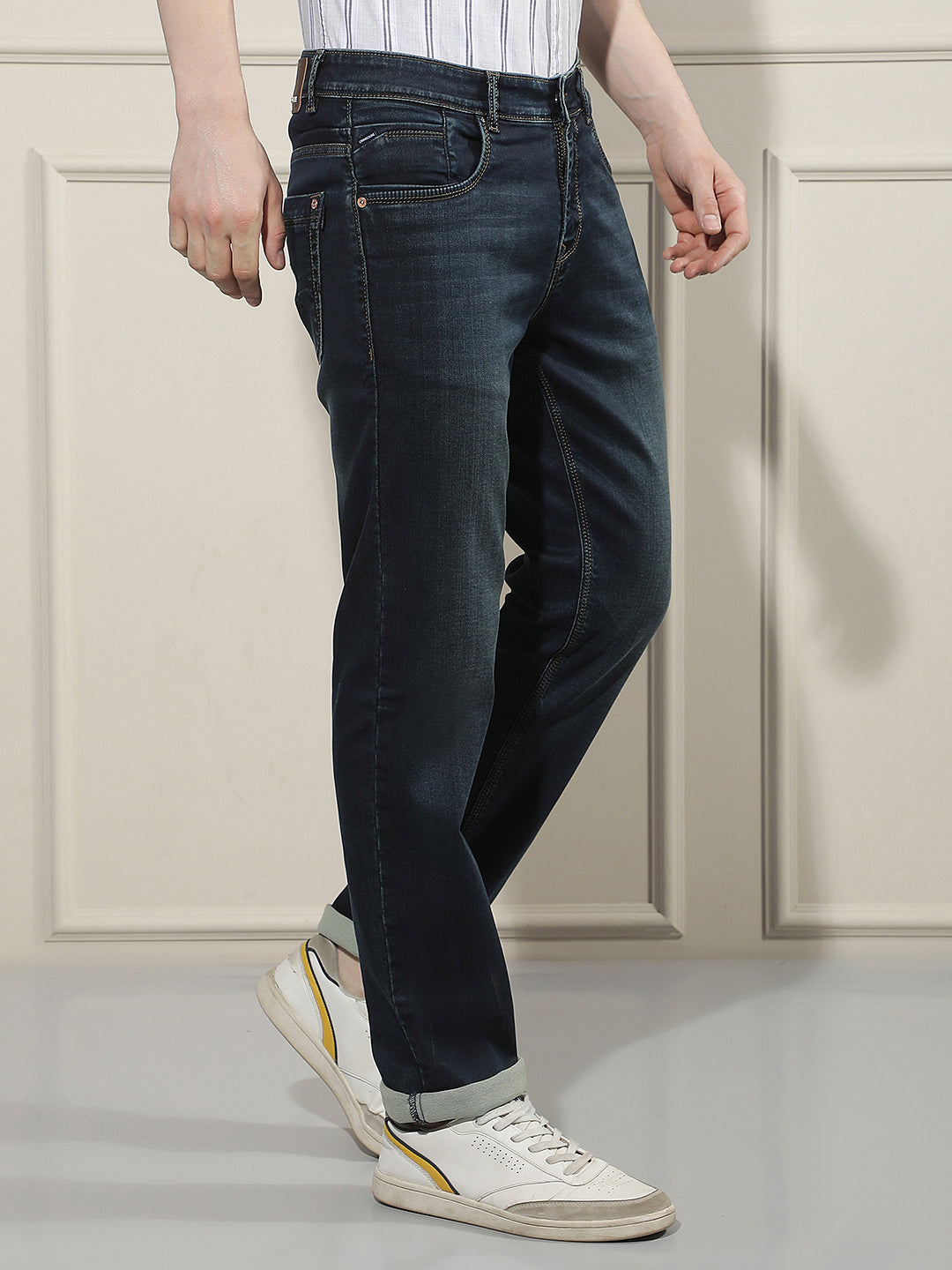Urban Sapphire Blue Straight Jeans