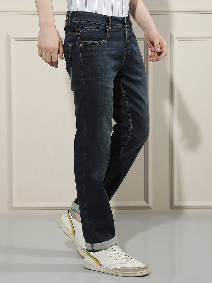 Urban Sapphire Blue Straight Jeans
