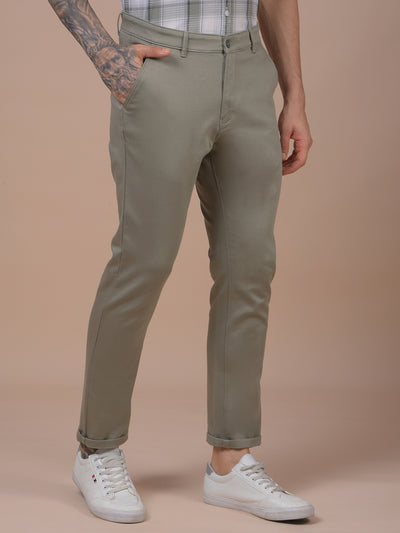 Green Printed Trousers