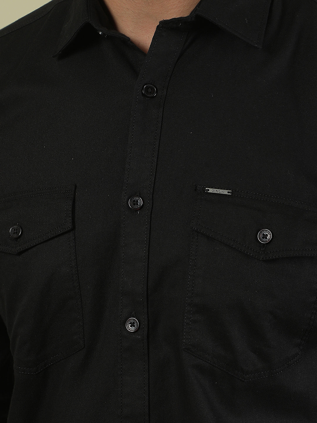 Black 100% Cotton Shirt