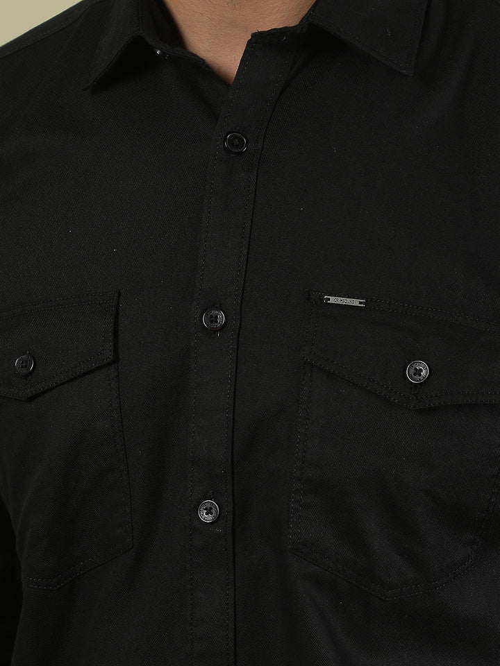 Black 100% Cotton Shirt