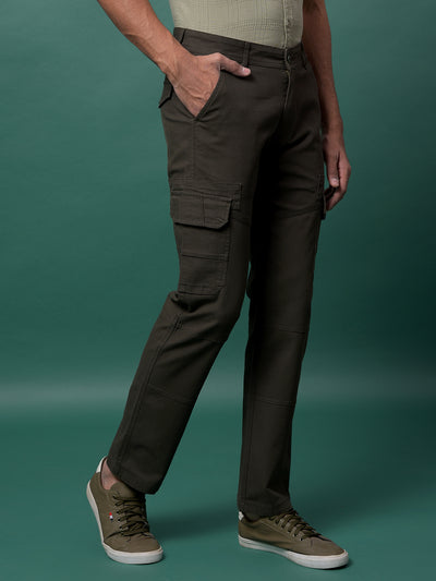 Olive Cargo Trousers