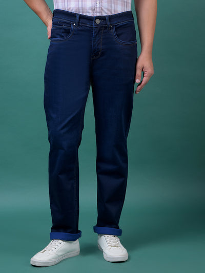 Blue Straight Jeans