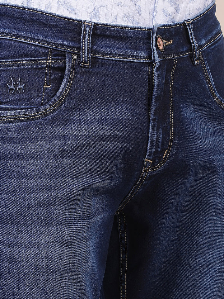 Signature Indigo Blue Straight Jeans