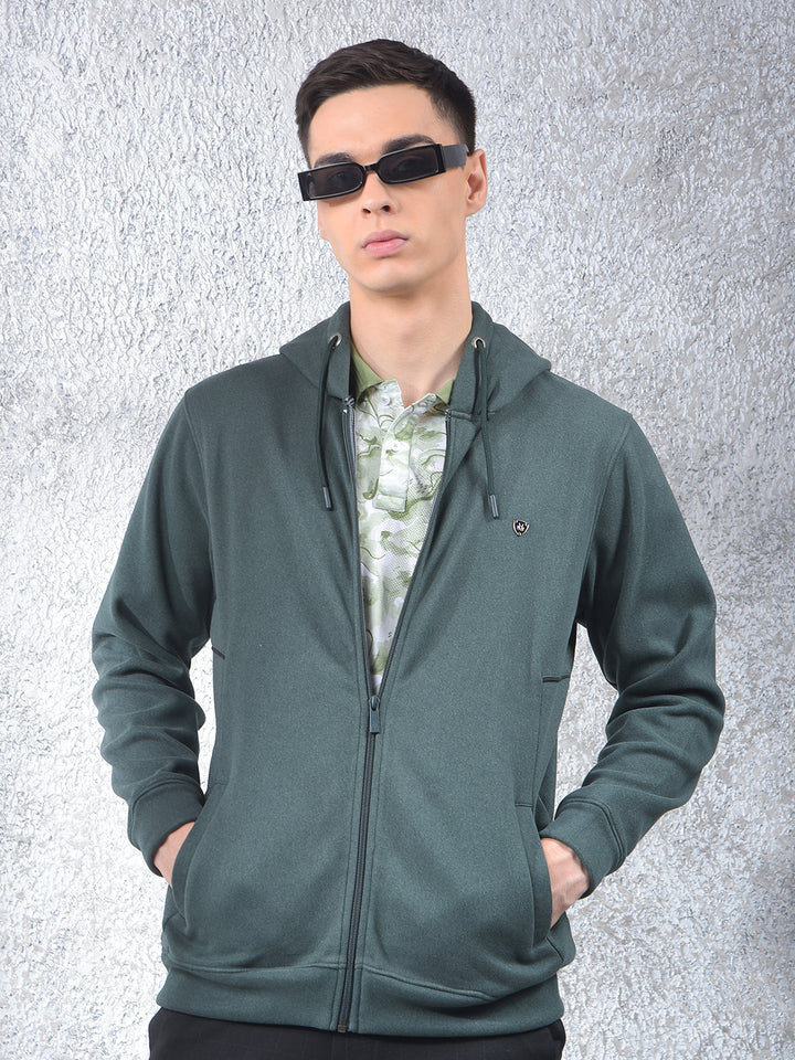 Green Reversible Sweatshirt