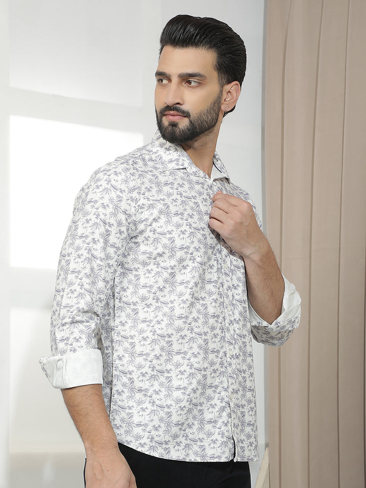 Multicolor Floral Printed Shirt