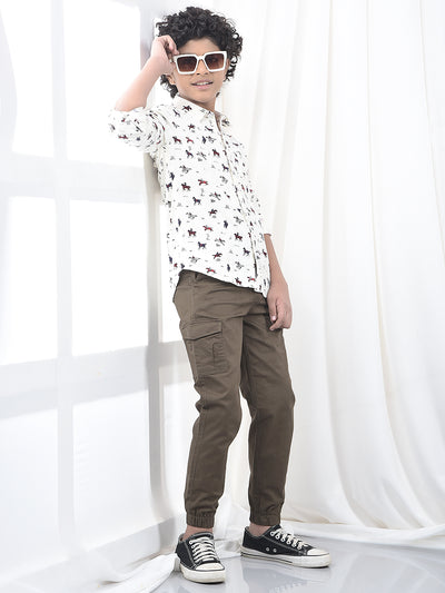 Urban Olive Cargo Joggers