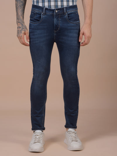 Shadow Blue Skinny Fit Jeans