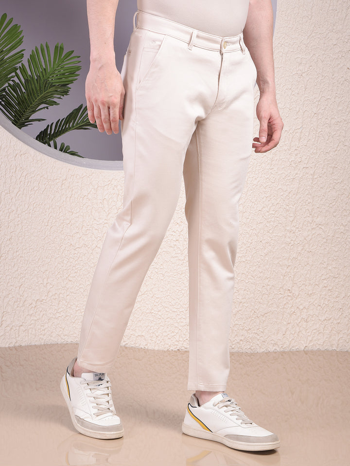 Stretchable Slim Fit Chinos Trousers