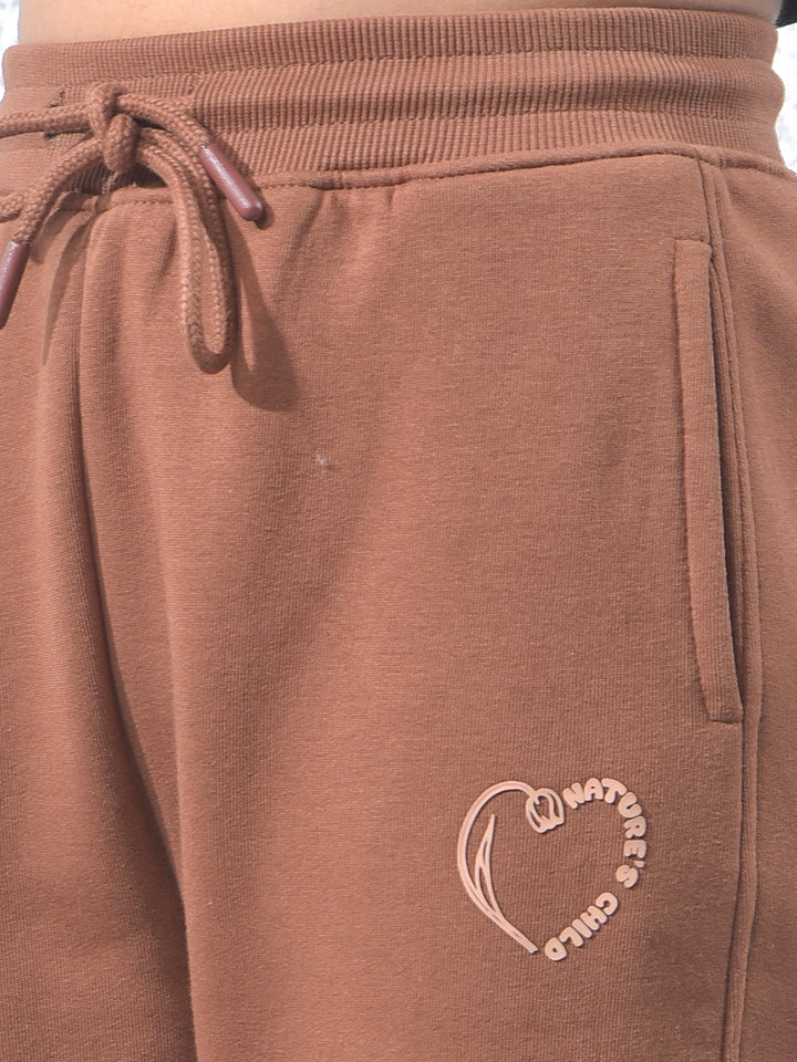 Oversized Brown Joggers